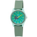 Q&Q Vs59J006Y Renkli Silikon Çocuk Kol Saati