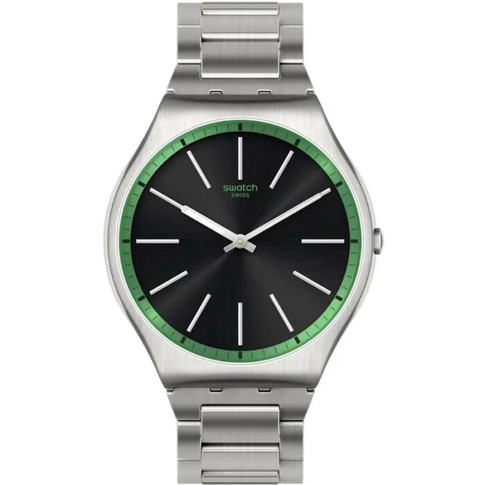 Swatch Ss07S128G Green Graphite Erkek Kol Saati - Görsel 1
