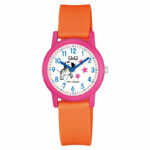 Q&Q V23A-009Vy Renkli Silikon Çocuk Kol Saati
