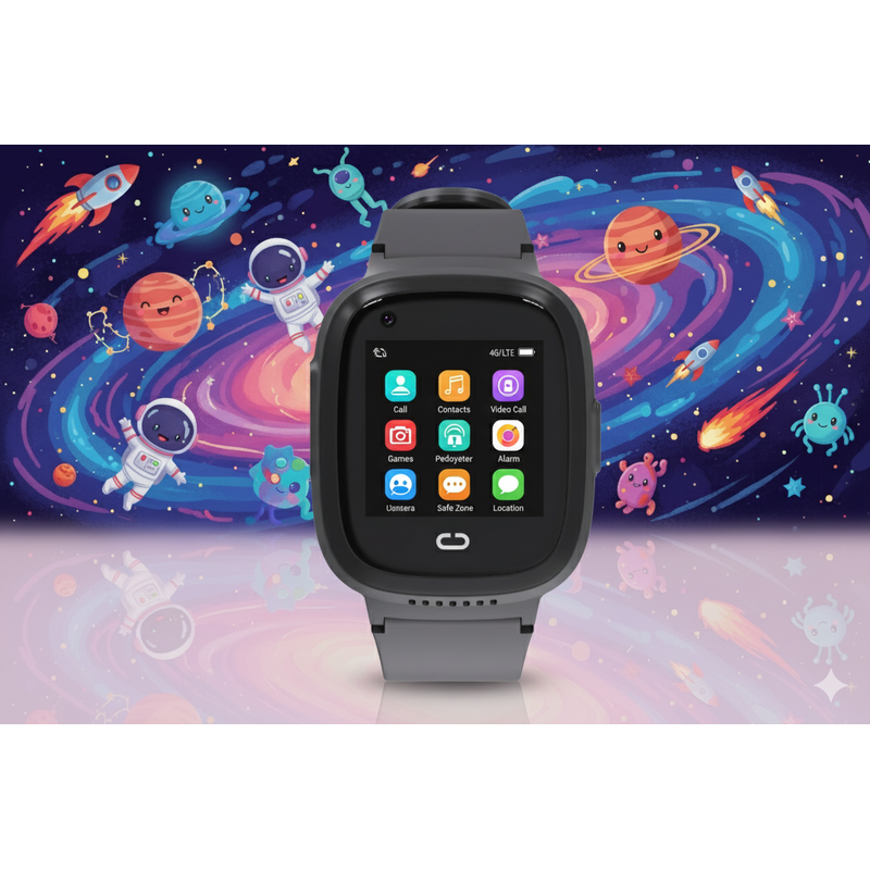 Kn8100s Akıllı Çocuk Saati 4g Sim Kart Destekli Görüntülü Görüşme Özelliği Var