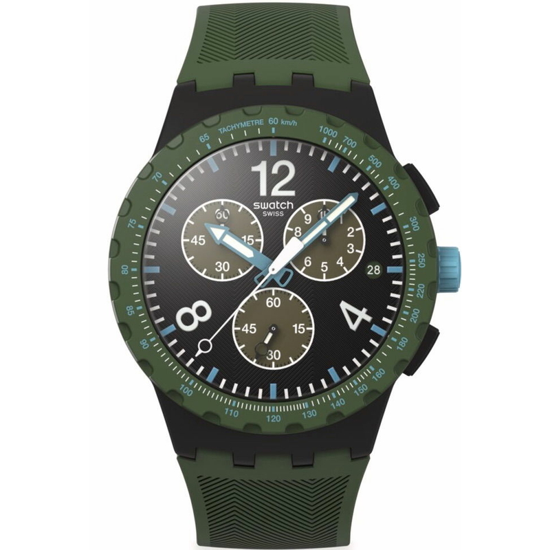 Swatch Susb421 Olive Rush Unisex Kol Saati