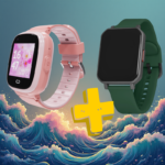 Akıllı Çocuk Saati KN8100 P + Yetişkin Akıllı Saat Hediye - Görsel 2