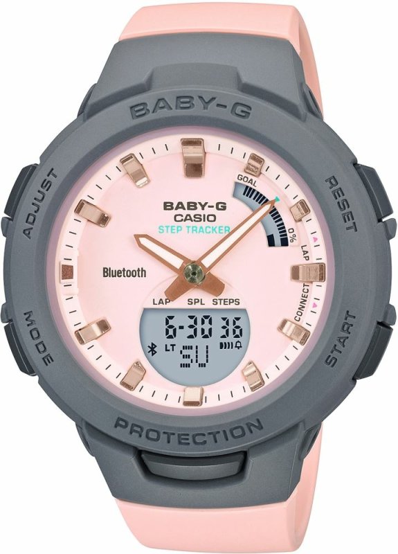 casio-bsa-b100mc-4adr-kol-saati.jpg Casio Bsa-B100Mc-4Adr Kol Saati - Görsel 1