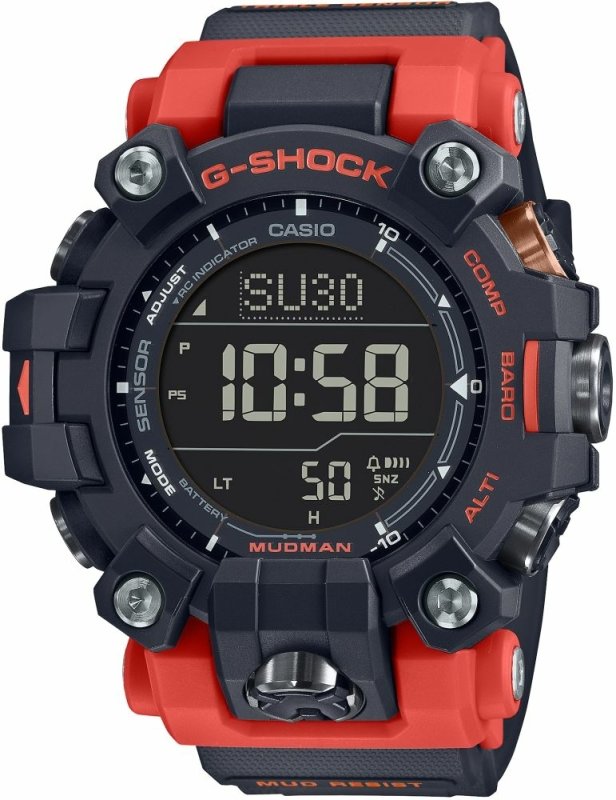 Casio G-Shock Kara Mudman Erkek Kol Saati GW-9500-1A4DR