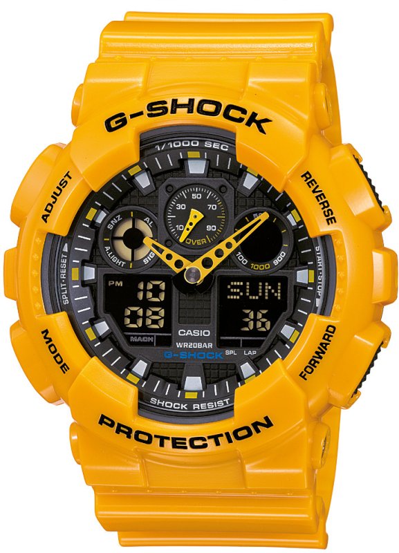 casio-ga-100a-9adr-kol-saati.jpg Casio Ga-100A-9Adr Kol Saati - Görsel 1