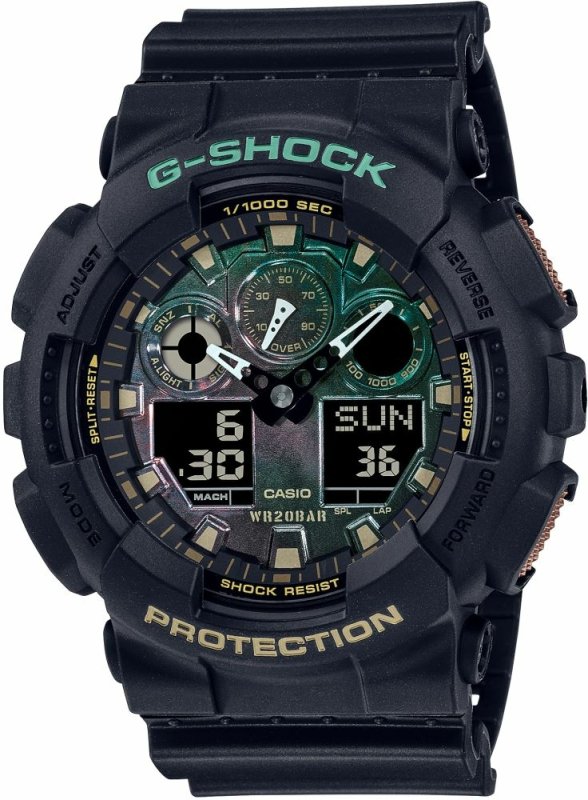 casio-ga-100rc-1adr-kol-saati.jpg Casio Ga-100Rc-1Adr Kol Saati - Görsel 1