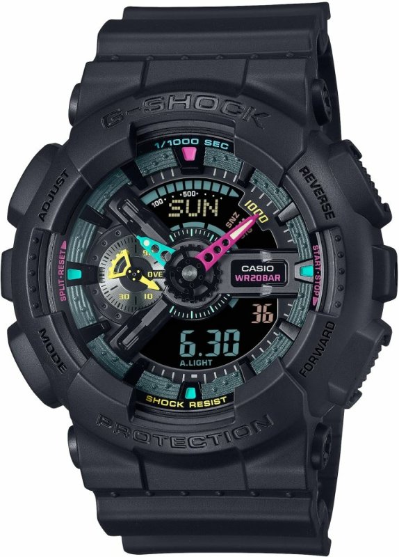 casio-ga-110mf-1adr-kol-saati.jpg Casio Ga-110Mf-1Adr Kol Saati - Görsel 1