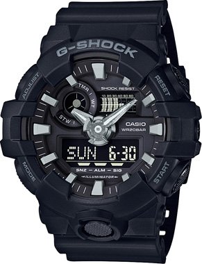 casio-ga-700-1bdr-kol-saati.jpg Casio Ga-700-1Bdr Kol Saati - Görsel 1