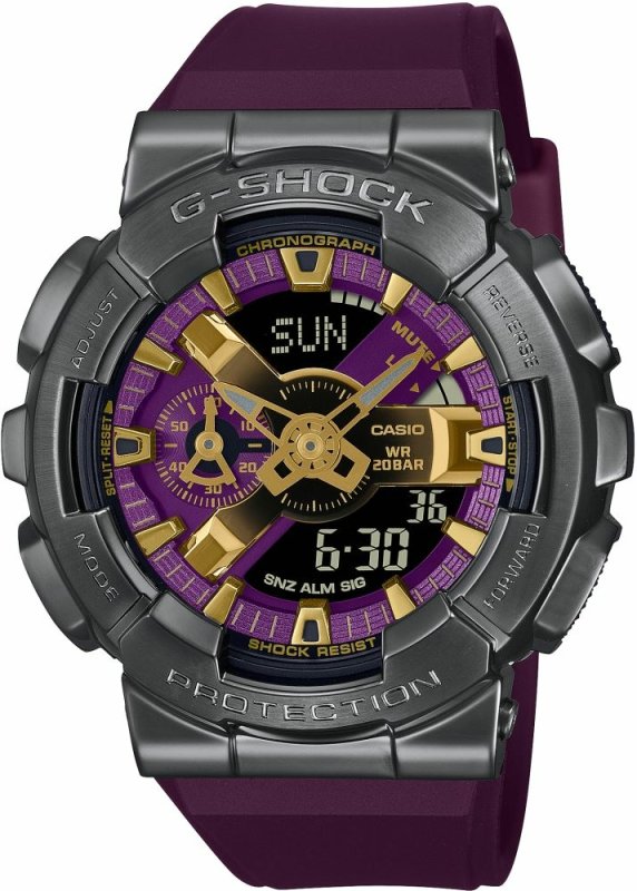 casio-gm-110cl-6adr-kol-saati.jpg Casio Gm-110Cl-6Adr Kol Saati - Görsel 1