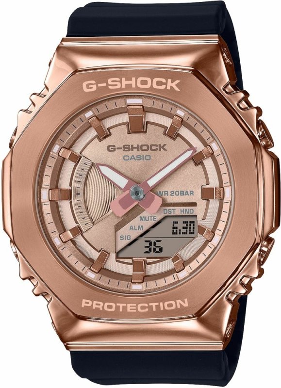 casio-gm-s2100pg-1a4dr-kol-saati.jpg Casio Gm-S2100Pg-1A4Dr Kol Saati - Görsel 1