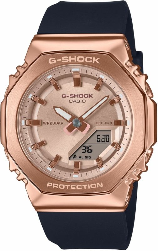 casio-gm-s2110pg-1a4dr-kol-saati.jpg Casio Gm-S2110Pg-1A4Dr Kol Saati - Görsel 1