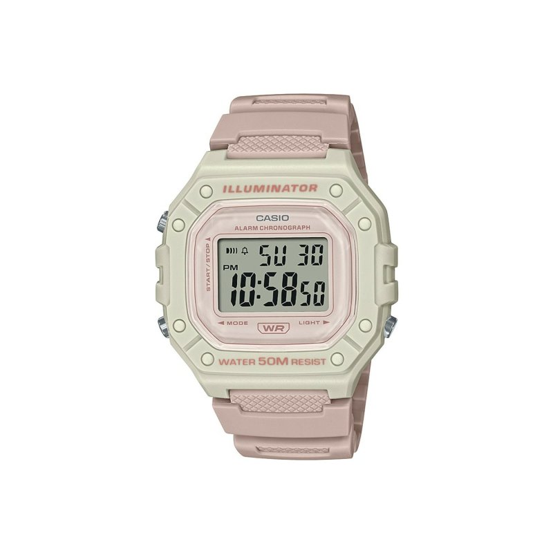 casio-w-218hc-4a2vdf-kadin-kol-saati-1.jpg Casio W-218Hc-4A2Vdf Kadın Kol Saati - Görsel 1