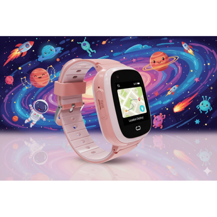 Kn8100P Akıllı Çocuk Saati 4g Sim Kart Destekli Görüntülü Görüşme Özelliği Var - Görsel 3