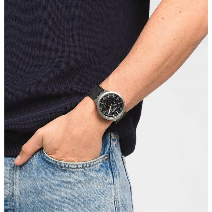 Swatch Sb07S105 Dark Irony Erkek Kol Saati - Görsel 3