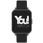 You Watch F12-Yf120 You Smart Black & Black Silicon Unisex Kol Saati
