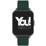 You Watch F12-Yf121 You Smart Black & Green Silicon Unisex Kol Saati